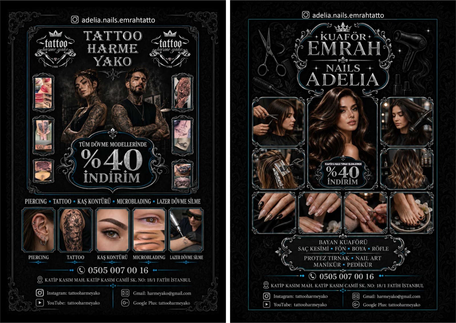 Tattoo Harme Yako stüdyo çalışması